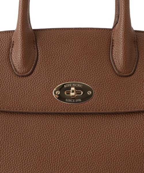 ROPE' PICNIC(ロペピクニック)の「フラップデザイン2WAYハンドルミドルバッグ(トートバッグ・レディース・ブラック/イエロー系その他3・FREE)」の10枚目の写真