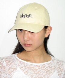 SINOON（シヌーン）の「CLASSIC LOGO CAP (CREAM YELLOW)（キャップ）」