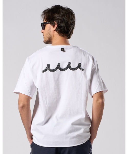 wjk(ダヴルジェイケイ)の「cut-off S/S(printed)(Tシャツ/カットソー・メンズ・ブラック/ホワイト・SMALL/MEDIUM/LARGE/X-LARGE)」の10枚目の写真