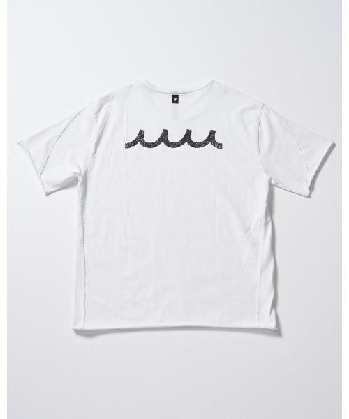 wjk(ダヴルジェイケイ)の「cut-off S/S(printed)(Tシャツ/カットソー・メンズ・ブラック/ホワイト・SMALL/MEDIUM/LARGE/X-LARGE)」の12枚目の写真