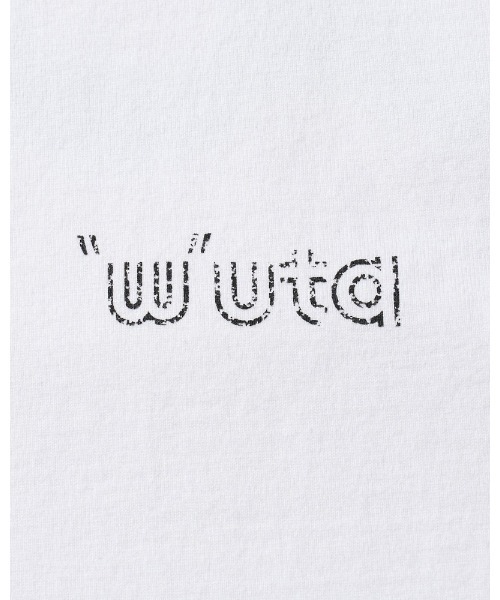 wjk(ダヴルジェイケイ)の「cut-off S/S(printed)(Tシャツ/カットソー・メンズ・ブラック/ホワイト・SMALL/MEDIUM/LARGE/X-LARGE)」の14枚目の写真