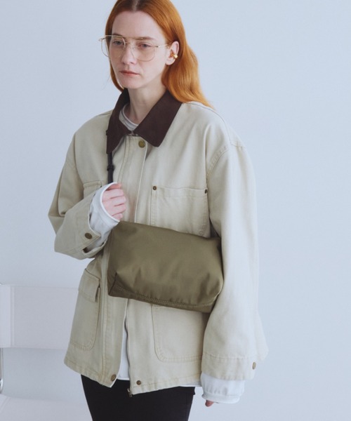 Auntie Rosa Holiday（アンティローザホリデー）の「ナイロンスクエア2WAYBAG（ハンドバッグ・レディース・カーキ/ブラック・FREE）」の12枚目の写真