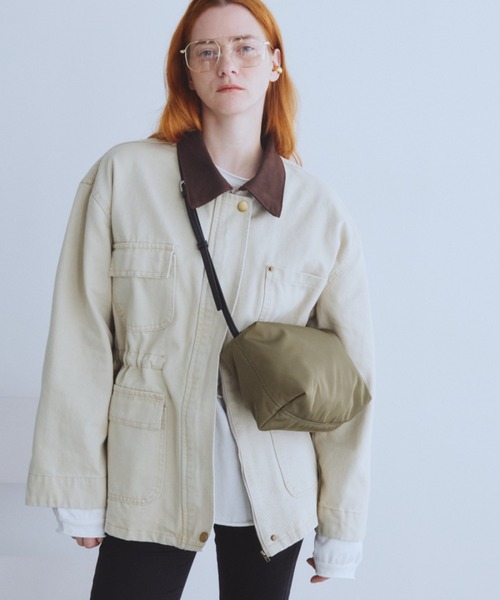 Auntie Rosa Holiday（アンティローザホリデー）の「ナイロンスクエア2WAYBAG（ハンドバッグ・レディース・カーキ/ブラック・FREE）」の11枚目の写真