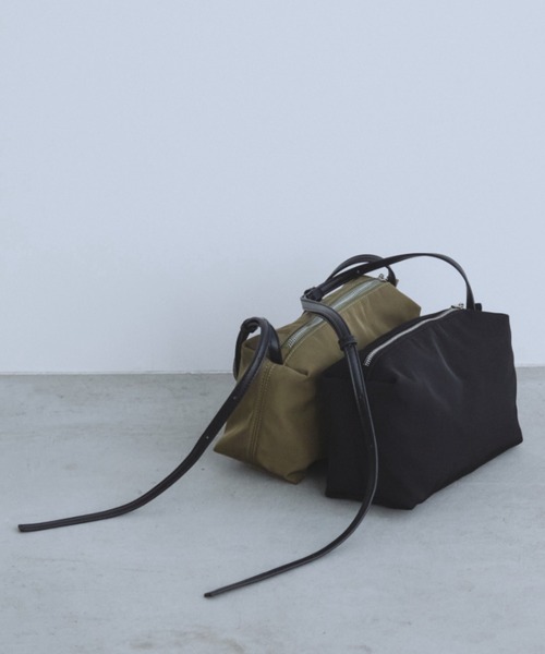 Auntie Rosa Holiday（アンティローザホリデー）の「ナイロンスクエア2WAYBAG（ハンドバッグ・レディース・カーキ/ブラック・FREE）」の20枚目の写真
