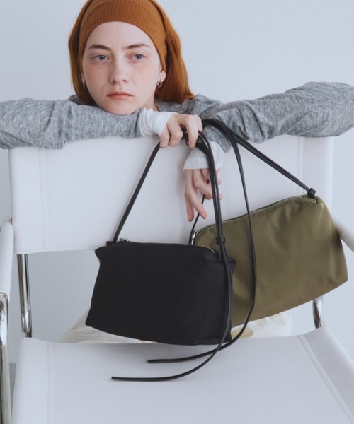 Auntie Rosa Holiday（アンティローザホリデー）の「ナイロンスクエア2WAYBAG（ハンドバッグ・レディース・カーキ/ブラック・FREE）」の17枚目の写真