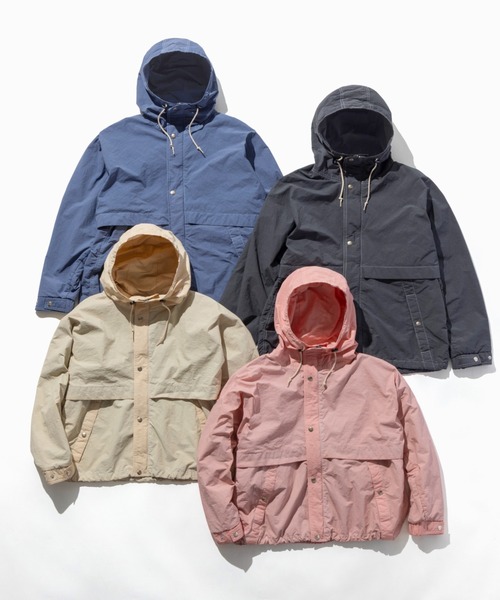 L.L.Bean(エルエルビーン)の「【JAPAN EDITION】リバモア・ジャケット(ナイロンジャケット・レディース・サックスブルー/クリーム/ピンク・MEDIUM)」の4枚目の写真
