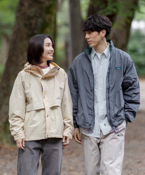 L.L.Bean(エルエルビーン)の「【JAPAN EDITION】リバモア・ジャケット(ナイロンジャケット・レディース・サックスブルー/クリーム/ピンク・MEDIUM)」の7枚目の写真