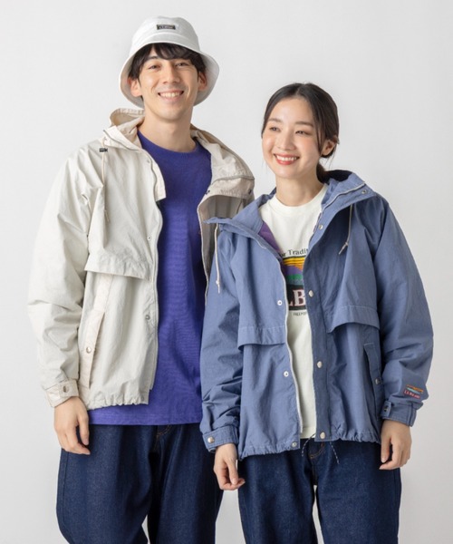 L.L.Bean(エルエルビーン)の「【JAPAN EDITION】リバモア・ジャケット(ナイロンジャケット・レディース・サックスブルー/クリーム/ピンク・MEDIUM)」の8枚目の写真
