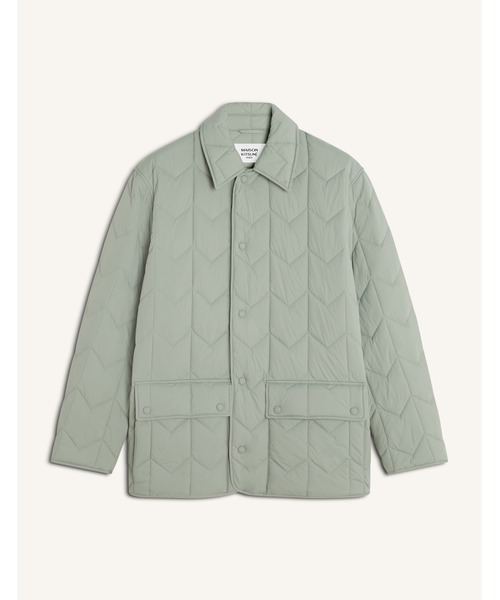 Maison Kitsune(メゾンキツネ)の「QUILTED JACKET(その他アウター・メンズ・セージグリーン・XS/S)」の2枚目の写真