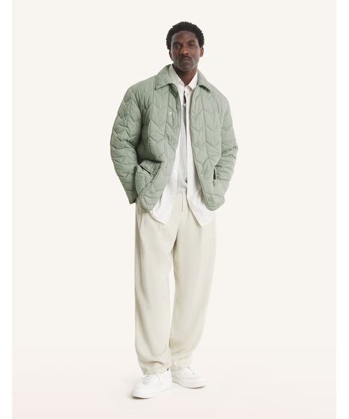 Maison Kitsune(メゾンキツネ)の「QUILTED JACKET(その他アウター・メンズ・セージグリーン・XS/S)」の4枚目の写真