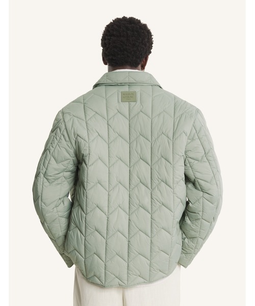 Maison Kitsune(メゾンキツネ)の「QUILTED JACKET(その他アウター・メンズ・セージグリーン・XS/S)」の7枚目の写真
