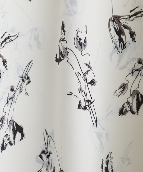 natural couture（ナチュラルクチュール）の「アートフラワーハイウエストフレアスカート（スカート・レディース・イエロー系その他/ホワイト系その他/ブラック系その他・FREE）」の22枚目の写真