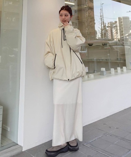 Hoodie Puff Jacket（ミリタリージャケット）｜TODAYFUL（トゥデイフル