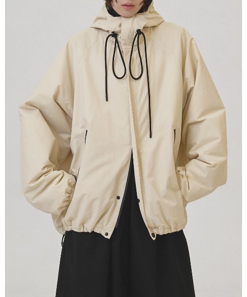 Hoodie Puff Jacket（ミリタリージャケット）｜TODAYFUL（トゥデイフル