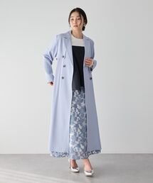 YECCA VECCA（イェッカヴェッカ）の「【UVカット/花粉ガード】素材MIXトレンチコート（トレンチコート）」