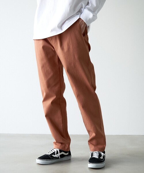 coen(コーエン)の「楽シェフパンツ【ストレッチ】(その他パンツ・メンズ・オフホワイト/ブラック/ダークグレー/ベージュ/ライトピンク/オリーブ・S/M/L/XL)」の6枚目の写真