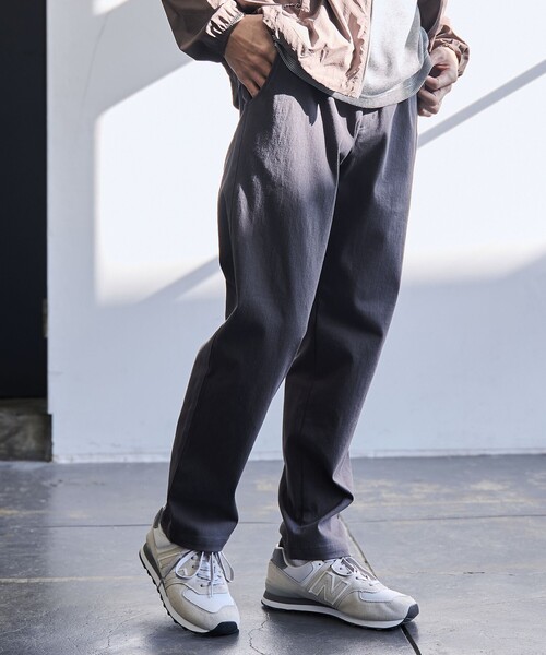 coen(コーエン)の「楽シェフパンツ【ストレッチ】(その他パンツ・メンズ・オフホワイト/ブラック/ダークグレー/ベージュ/ライトピンク/オリーブ・S/M/L/XL)」の3枚目の写真