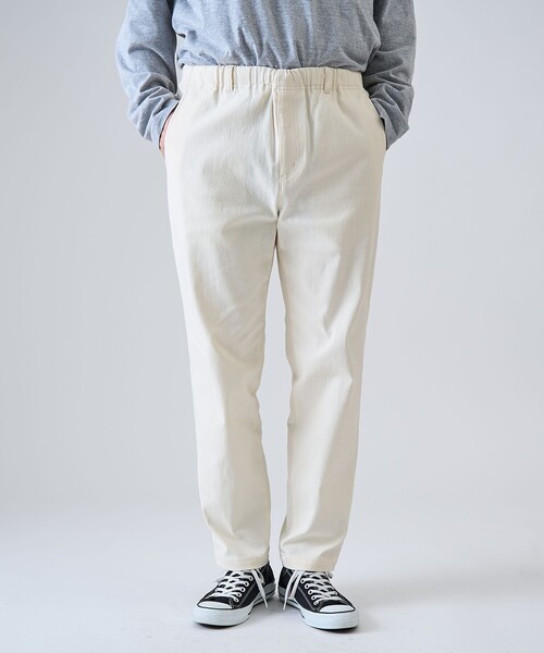 coen(コーエン)の「楽シェフパンツ【ストレッチ】(その他パンツ・メンズ・オフホワイト/ブラック/ダークグレー/ベージュ/ライトピンク/オリーブ・S/M/L/XL)」の15枚目の写真