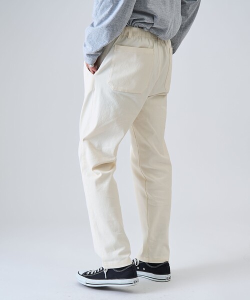 coen(コーエン)の「楽シェフパンツ【ストレッチ】(その他パンツ・メンズ・オフホワイト/ブラック/ダークグレー/ベージュ/ライトピンク/オリーブ・S/M/L/XL)」の16枚目の写真