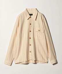 GUY ROVER（ギローバー）の「＜GUY ROVER＞ストライプ オーバー シャツ（シャツ/ブラウス）」
