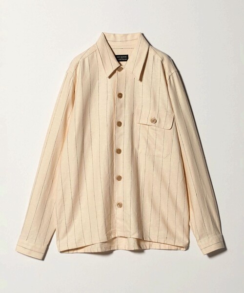GUY ROVER(ギローバー)の「<GUY ROVER>ストライプ オーバー シャツ(シャツ/ブラウス・メンズ・ナチュラル・S/M/L)」の6枚目の写真