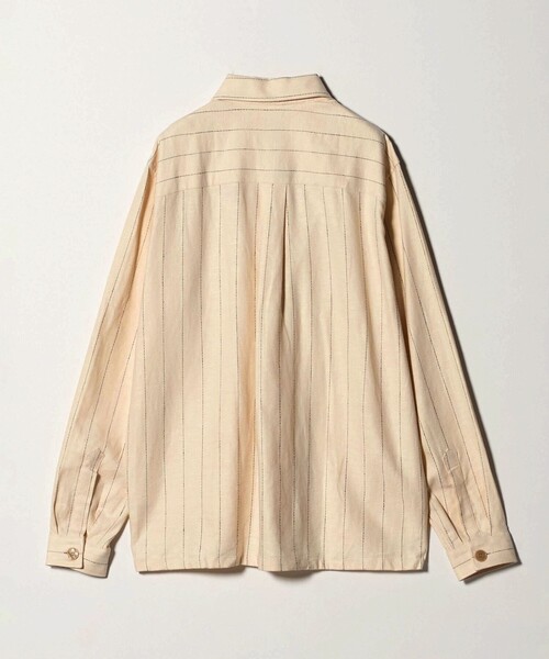 GUY ROVER(ギローバー)の「<GUY ROVER>ストライプ オーバー シャツ(シャツ/ブラウス・メンズ・ナチュラル・S/M/L)」の7枚目の写真