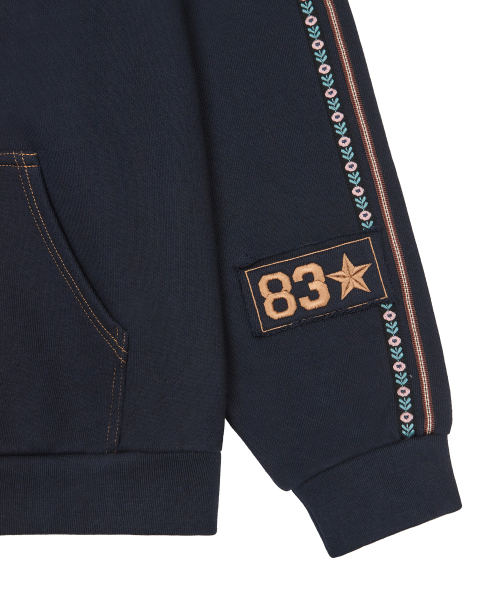 LARTIGENT（ラーティゼン）の「L20 VINTAGE HOOD ZIP-UP(NAVY)（パーカー・レディース・その他・FREE）」の4枚目の写真