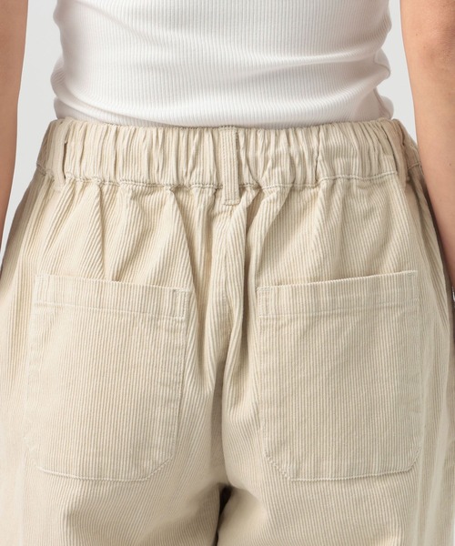 BAYFLOW（ベイフロー）の「[軽い穿き心地]コーデュロイワイドパンツ（その他パンツ・レディース・ピンク/ネイビー・FREE）」の19枚目の写真
