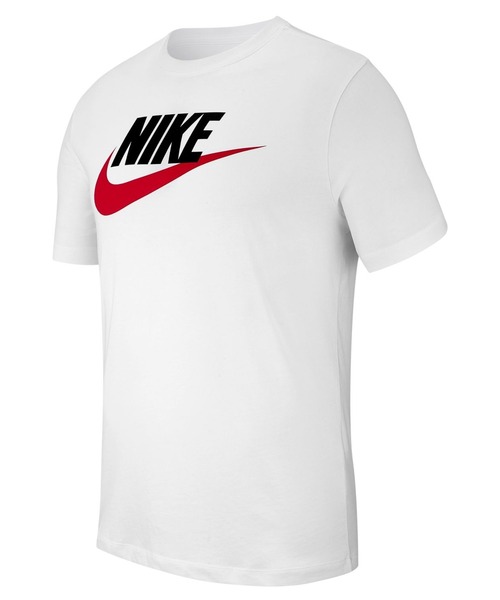 NIKE(ナイキ)の「ナイキ NIKE ナイキ NSW フューチュラ アイコン S/S Tシャツ(Tシャツ/カットソー・メンズ・ホワイト×レッド・S/M/L/LL/3L)」の6枚目の写真