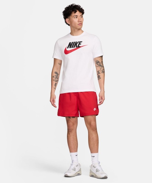 NIKE(ナイキ)の「ナイキ NIKE ナイキ NSW フューチュラ アイコン S/S Tシャツ(Tシャツ/カットソー・メンズ・ホワイト×レッド・S/M/L/LL/3L)」の5枚目の写真
