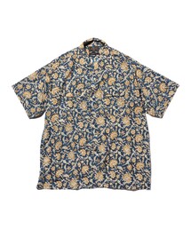 BEAMS PLUS | Open Collar Block Print ①(シャツ/ブラウス)