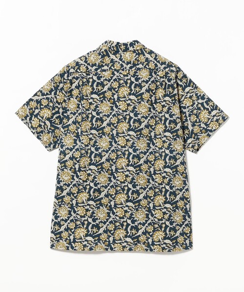 BEAMS PLUS(ビームスプラス)の「Open Collar Block Print ①(シャツ/ブラウス・メンズ・ブルー・SMALL/MEDIUM/LARGE/X-LARGE)」の11枚目の写真