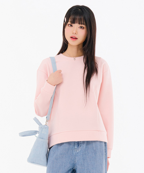 CHASECULT（チェイスカルト）の「レディース 切り替え デザイン スウェットシャツ-FARG5165B0P（スウェット・レディース・PINK・90/85）」の4枚目の写真