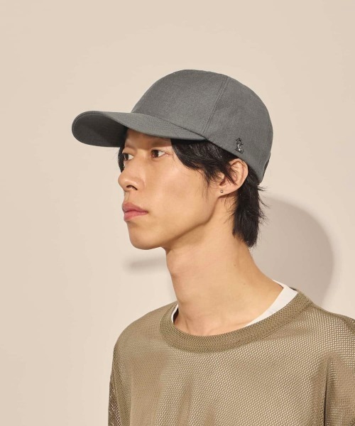arth（アース）の「arth  Wo/Li 6P Cap / アース（キャップ・メンズ・ブラック/ネイビー/グレー・57~59cm）」の2枚目の写真