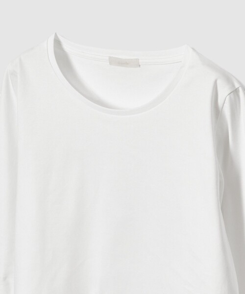 allureville（アルアバイル）の「刺繍プリーツカフスプルオーバー（Tシャツ/カットソー・レディース・オフホワイト・2）」の11枚目の写真