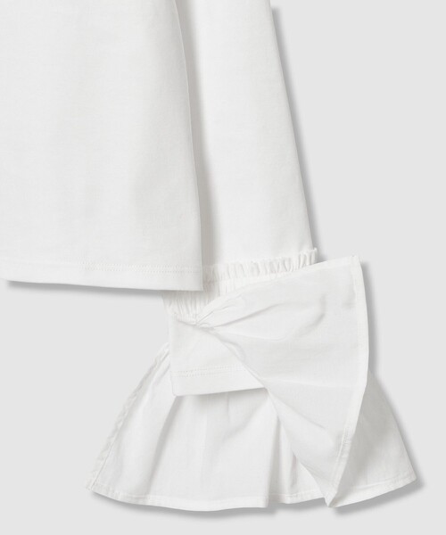 allureville（アルアバイル）の「刺繍プリーツカフスプルオーバー（Tシャツ/カットソー・レディース・オフホワイト・2）」の7枚目の写真