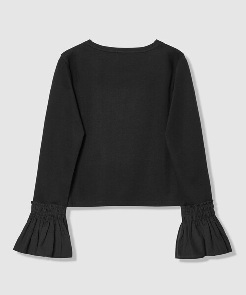 allureville（アルアバイル）の「刺繍プリーツカフスプルオーバー（Tシャツ/カットソー・レディース・オフホワイト・2）」の4枚目の写真