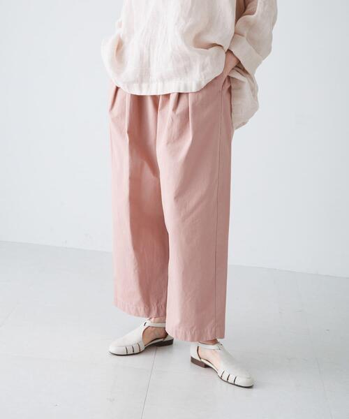 かぐれ（カグレ）の「コットンテーパードイージーパンツ（その他パンツ・レディース・ブルー/オフホワイト/ピンク・FREE）」の13枚目の写真