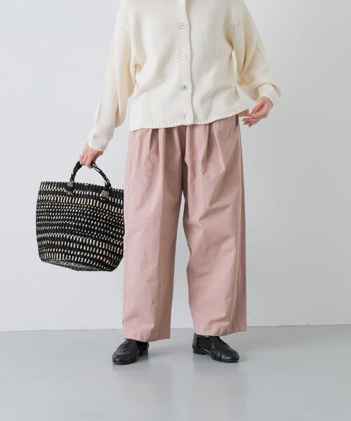 かぐれ（カグレ）の「コットンテーパードイージーパンツ（その他パンツ・レディース・ブルー/オフホワイト/ピンク・FREE）」の15枚目の写真