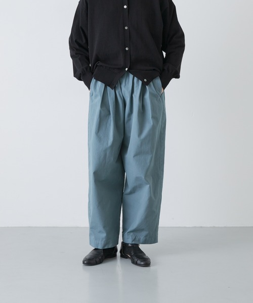 かぐれ（カグレ）の「コットンテーパードイージーパンツ（その他パンツ・レディース・ブルー/オフホワイト/ピンク・FREE）」の13枚目の写真