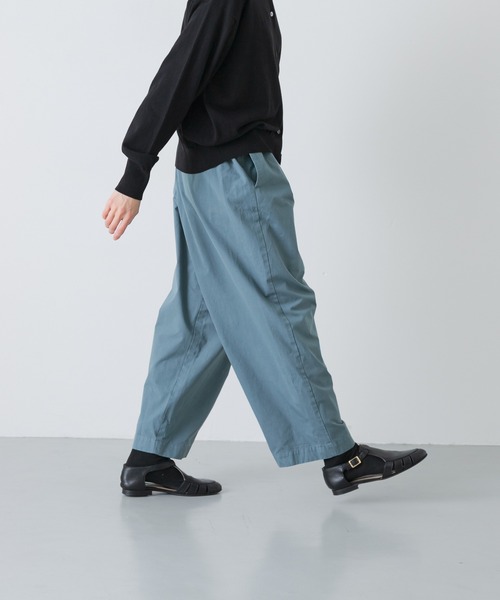 かぐれ（カグレ）の「コットンテーパードイージーパンツ（その他パンツ・レディース・ブルー/オフホワイト/ピンク・FREE）」の14枚目の写真