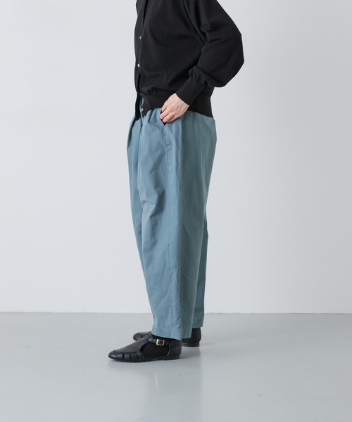 かぐれ（カグレ）の「コットンテーパードイージーパンツ（その他パンツ・レディース・ブルー/オフホワイト/ピンク・FREE）」の15枚目の写真