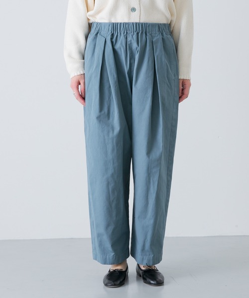 かぐれ（カグレ）の「コットンテーパードイージーパンツ（その他パンツ・レディース・ブルー/オフホワイト/ピンク・FREE）」の17枚目の写真