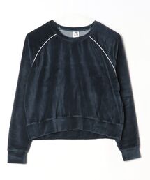 【T16】【US BLANKS/ユーエスブランクス】WOMEN‘S VELOUR CROP LONG SLEEVE US538