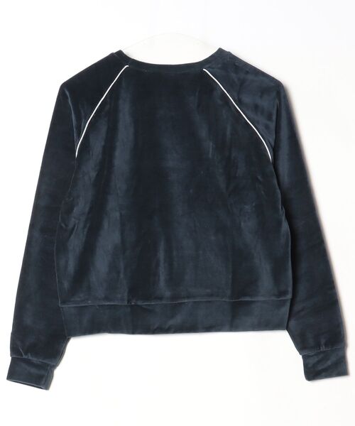 INNOCENT（イノセント）の「【T16】【US BLANKS/ユーエスブランクス】WOMEN‘S VELOUR CROP LONG SLEEVE US538（Tシャツ/カットソー・メンズ・ネイビー・SMALL）」の2枚目の写真