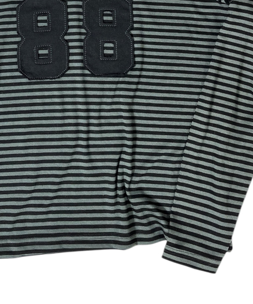 SK8ER ROCK(スケーターロック)の「88 Stripe Henley Neck Hoodie ((gray*black))(パーカー・レディース・その他・FREE)」の5枚目の写真