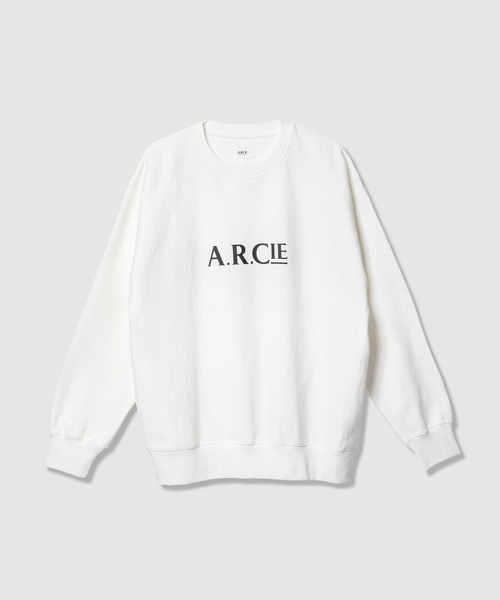 AMERICAN RAG CIE（アメリカンラグシー）の「【AMERICAN RAG CIE】 ロゴスウェット （ユニセックス）（スウェット・レディース・ブラック/ライトグレー/ホワイト/グリーン・LARGE/MEDIUM）」の2枚目の写真