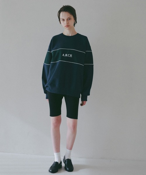 AMERICAN RAG CIE(アメリカンラグシー)の「【AMERICAN RAG CIE】 ロゴスウェット (ユニセックス)(スウェット・レディース・ブラック/ライトグレー/ホワイト/グリーン・LARGE/MEDIUM)」の18枚目の写真