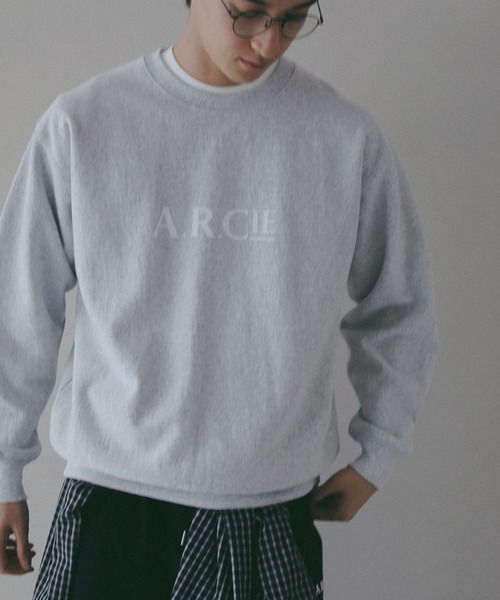 AMERICAN RAG CIE(アメリカンラグシー)の「【AMERICAN RAG CIE】 ロゴスウェット (ユニセックス)(スウェット・レディース・ブラック/ライトグレー/ホワイト/グリーン・LARGE/MEDIUM)」の21枚目の写真