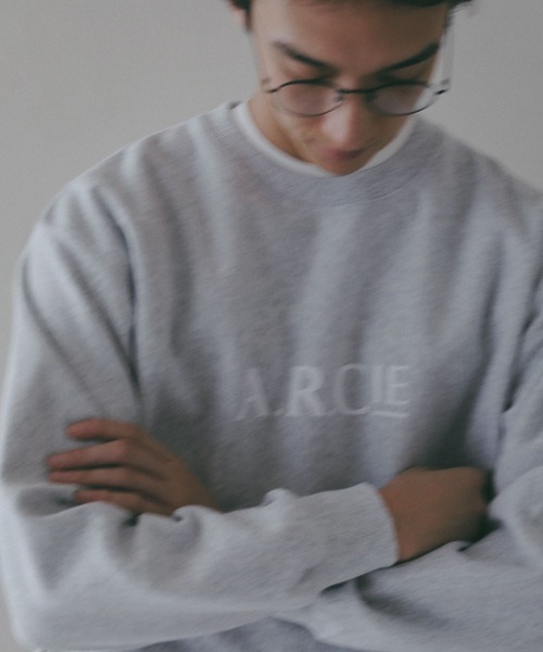 AMERICAN RAG CIE(アメリカンラグシー)の「【AMERICAN RAG CIE】 ロゴスウェット (ユニセックス)(スウェット・レディース・ブラック/ライトグレー/ホワイト/グリーン・LARGE/MEDIUM)」の22枚目の写真